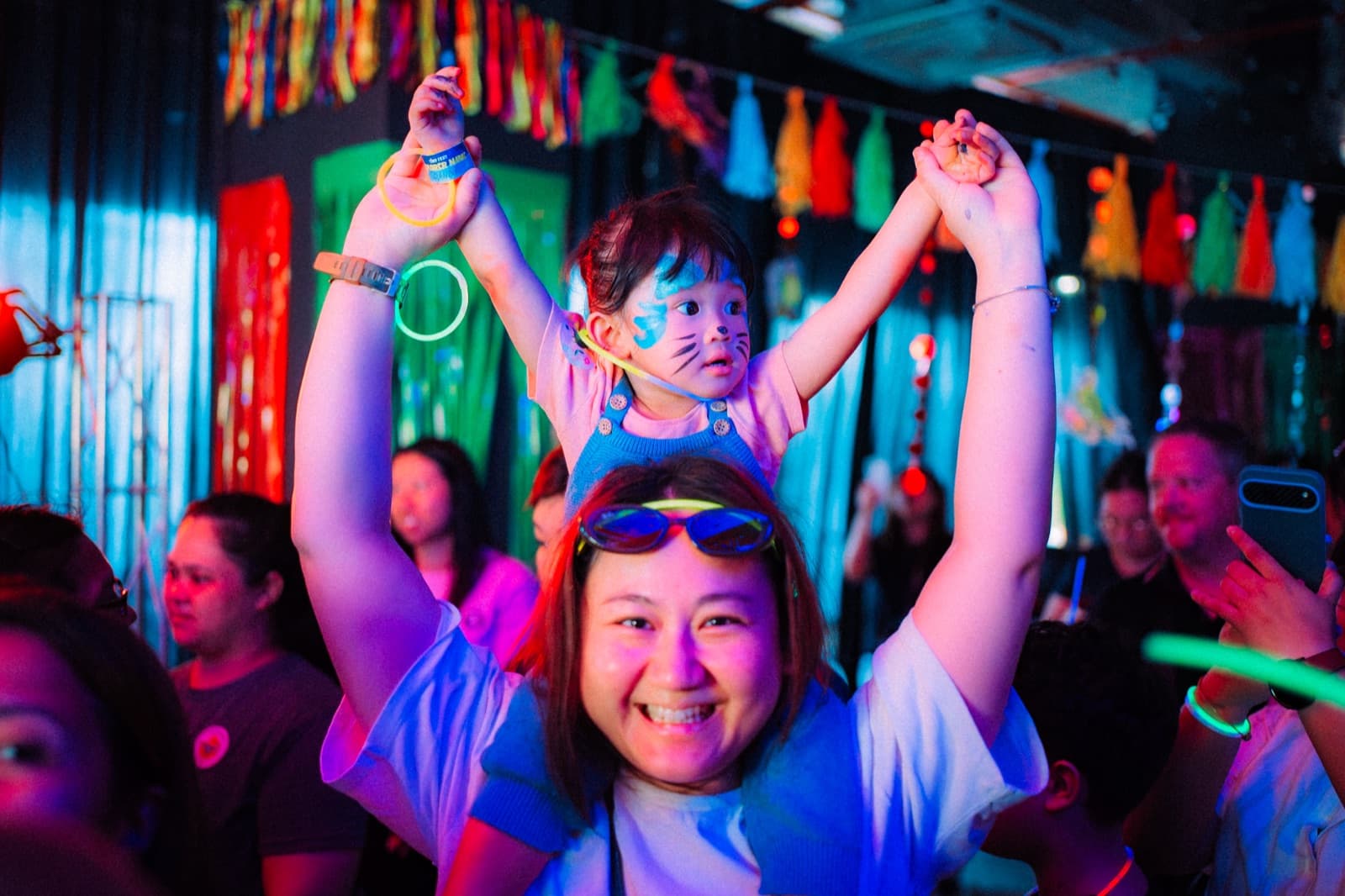 Crowd enjoying the main stage at TinyFest 2026